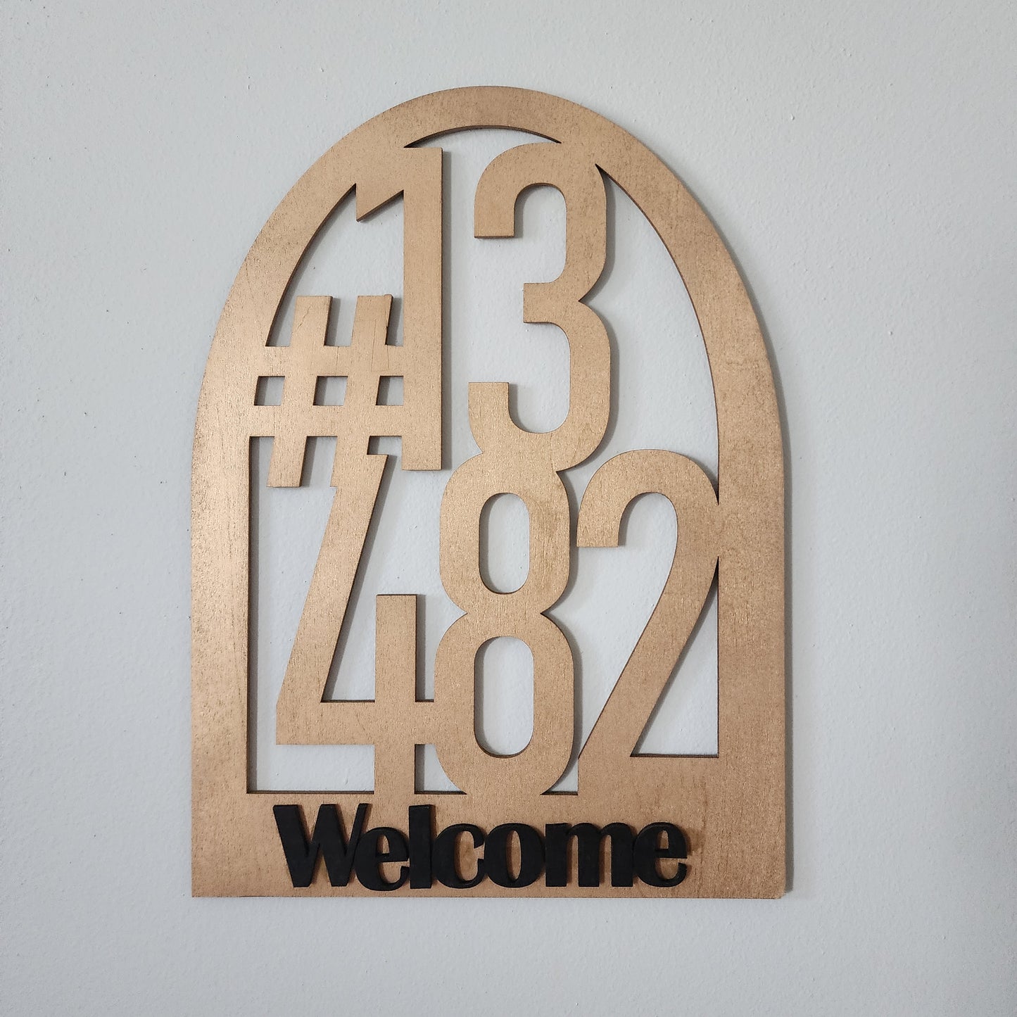 3D Home Unit Number