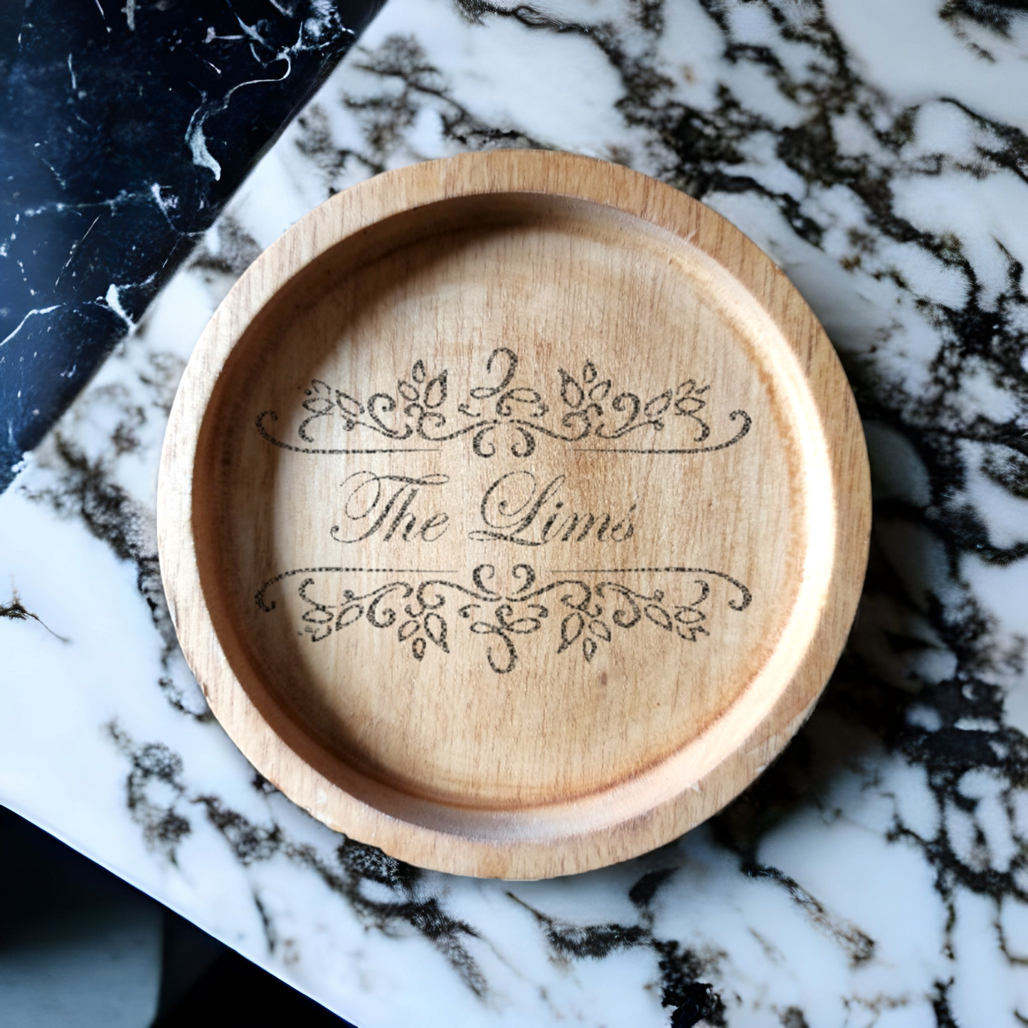 Handcrafted Coasters Tray