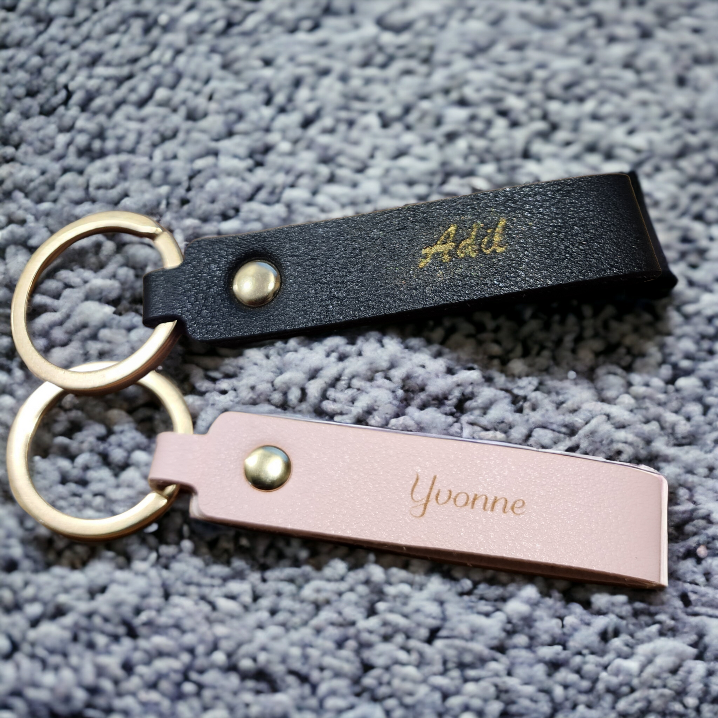 Leather Loop Keychain