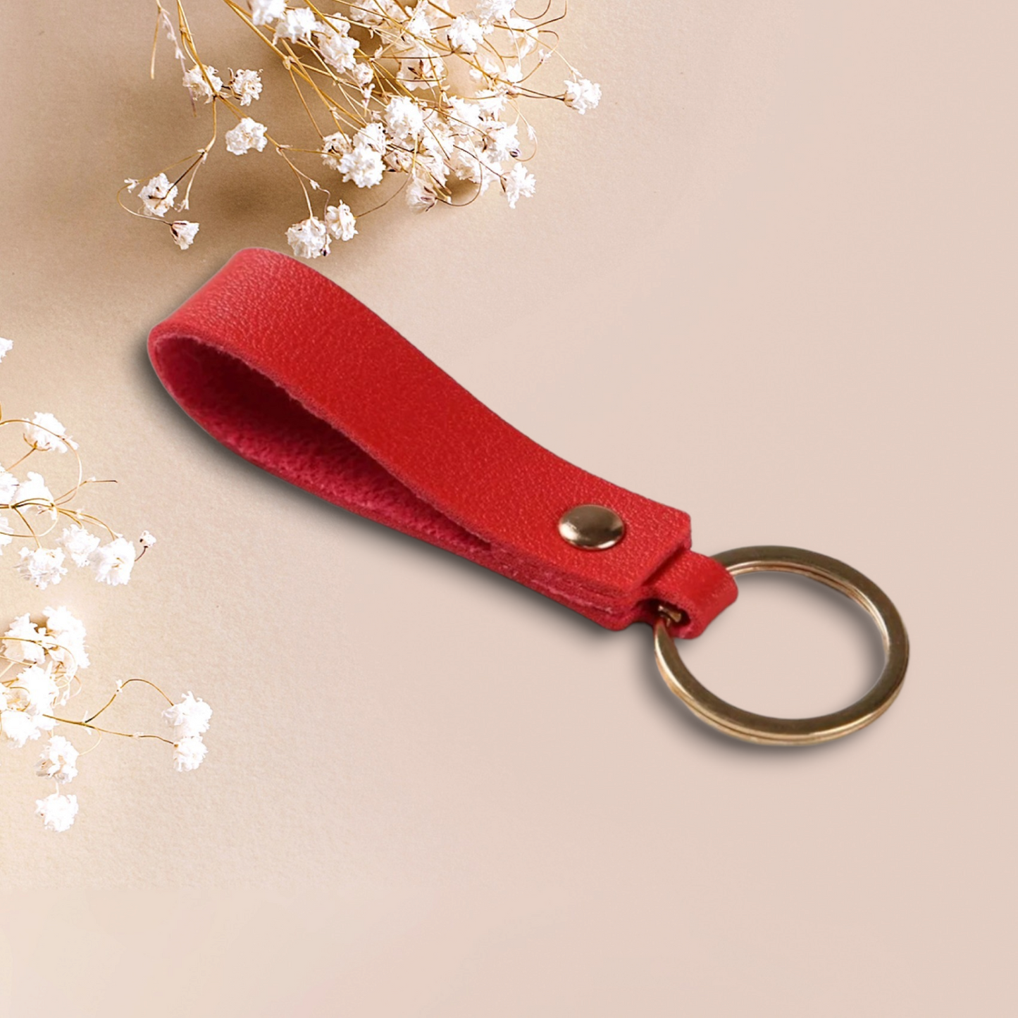 Leather Loop Keychain