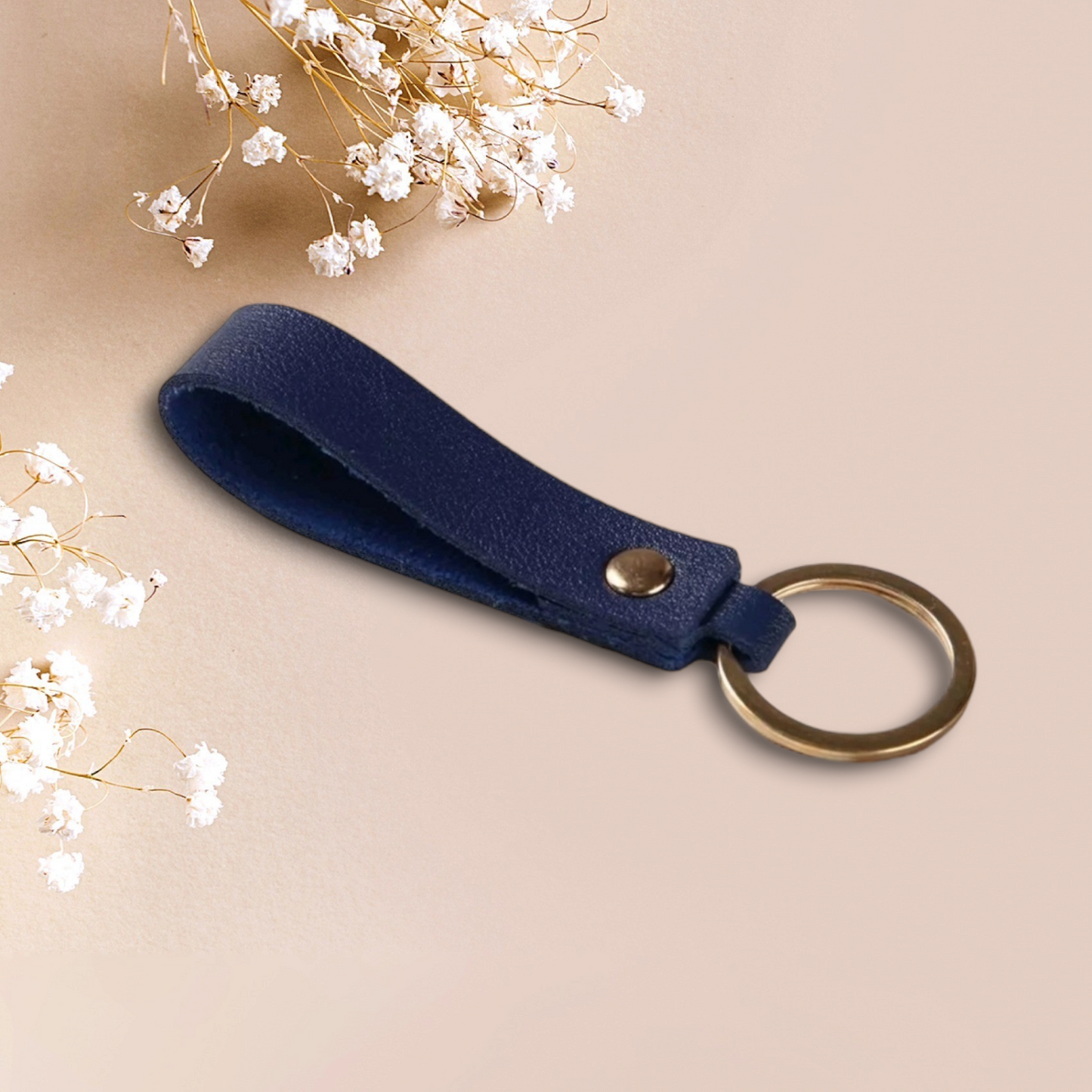 Leather Loop Keychain