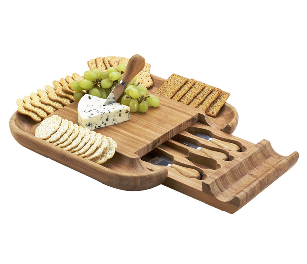 Cheeseboard with Knife Set - Square