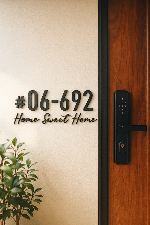 Home Sweet Home Unit Number