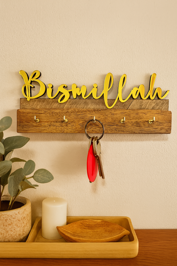 Bismillah Key Holder