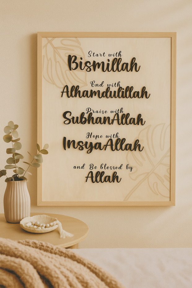 4Quotes 3D Wall Frame