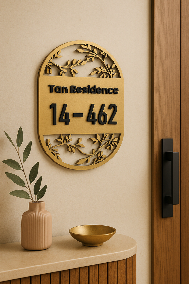 Floral V1 Named Residence Unit Number