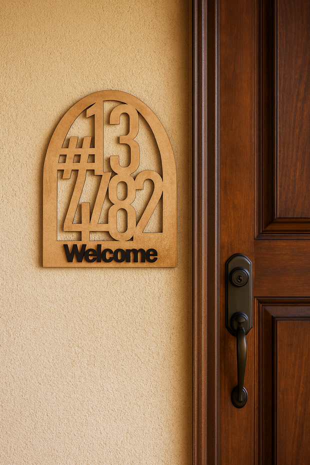 Arch Unit Number + 3D Welcome