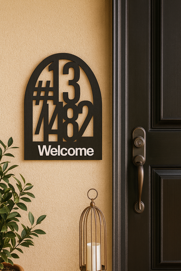 Arch Unit Number + 3D Welcome