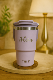 Tyeso Tumbler with Handle - Name Customisable