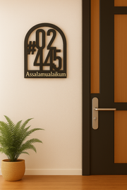 Arch Unit Number + Islamic Greeting