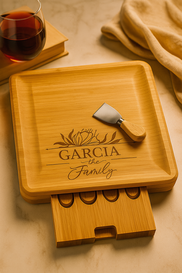 Square Cheeseboard Knife Set