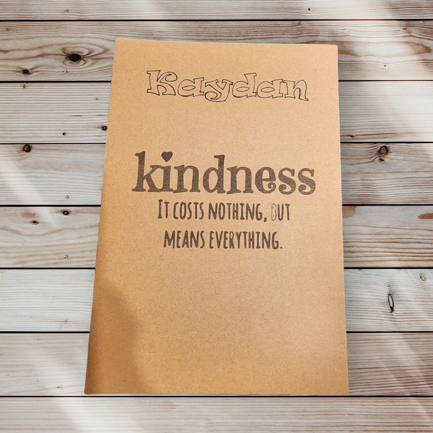 Kindness Kraft Book - Name Customisable