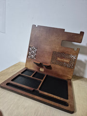 WoodCraft Desk Organiser