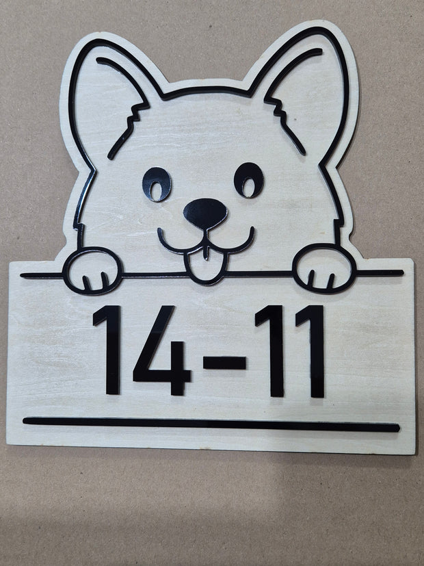 Home Unit Number - Corgi