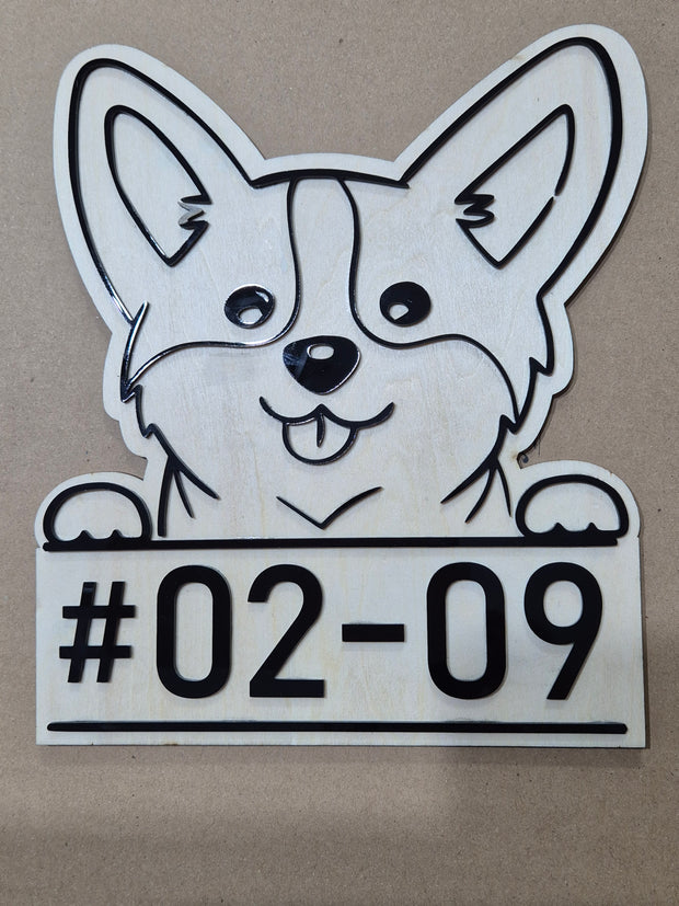 Home Unit Number - Corgi