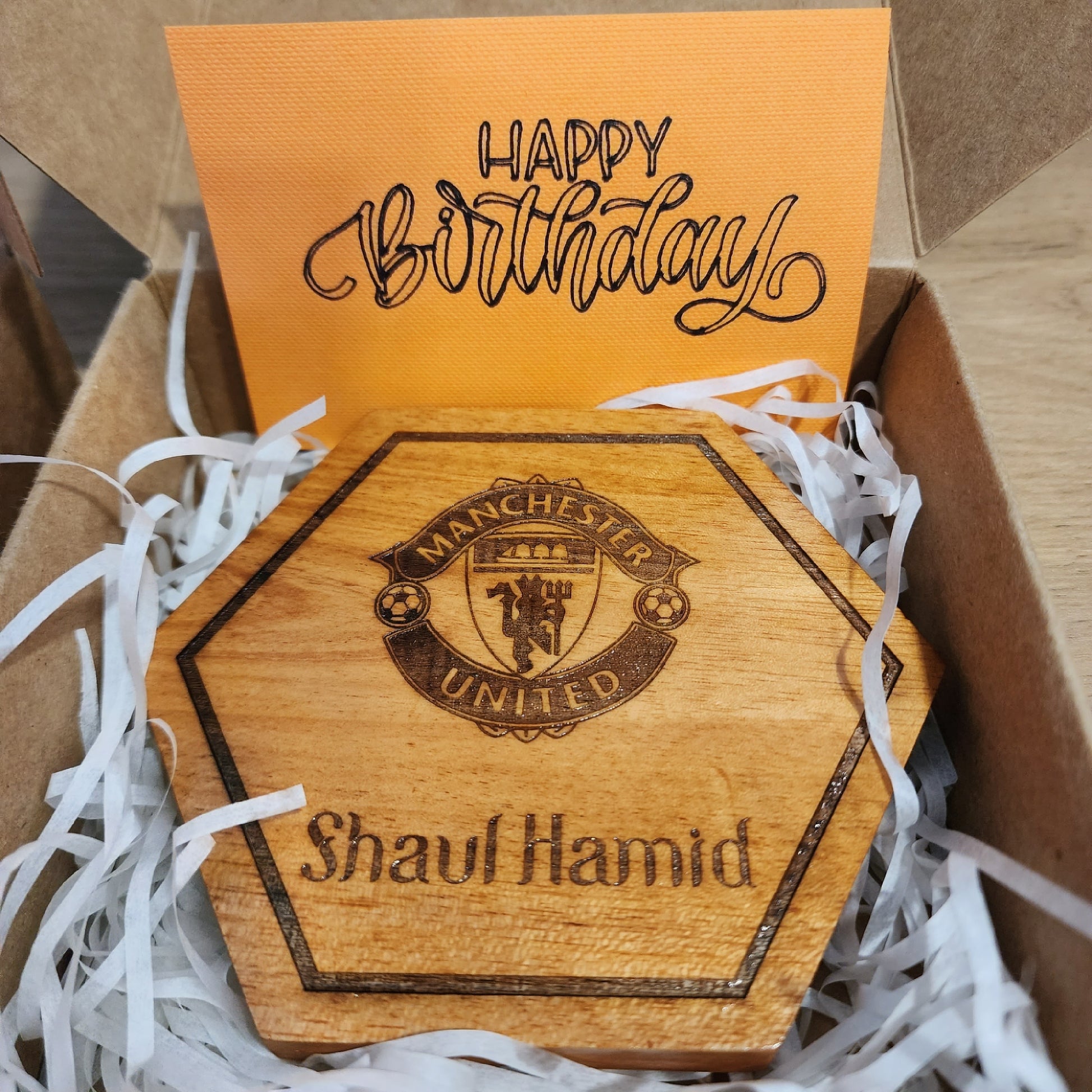 Mahogany Customisable Coasters