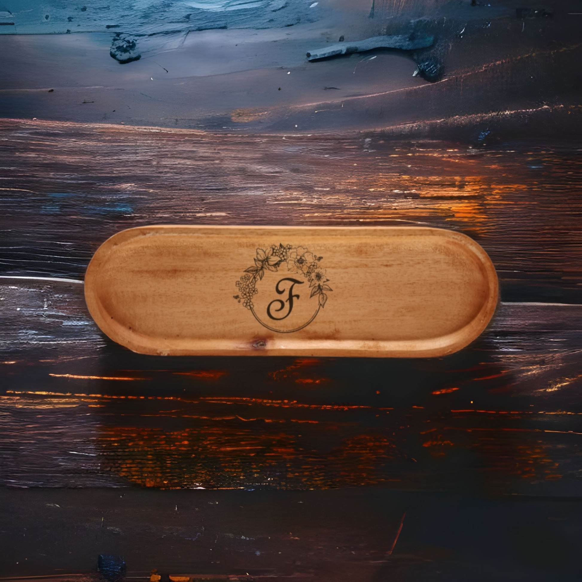 Wooden Trinket Trays