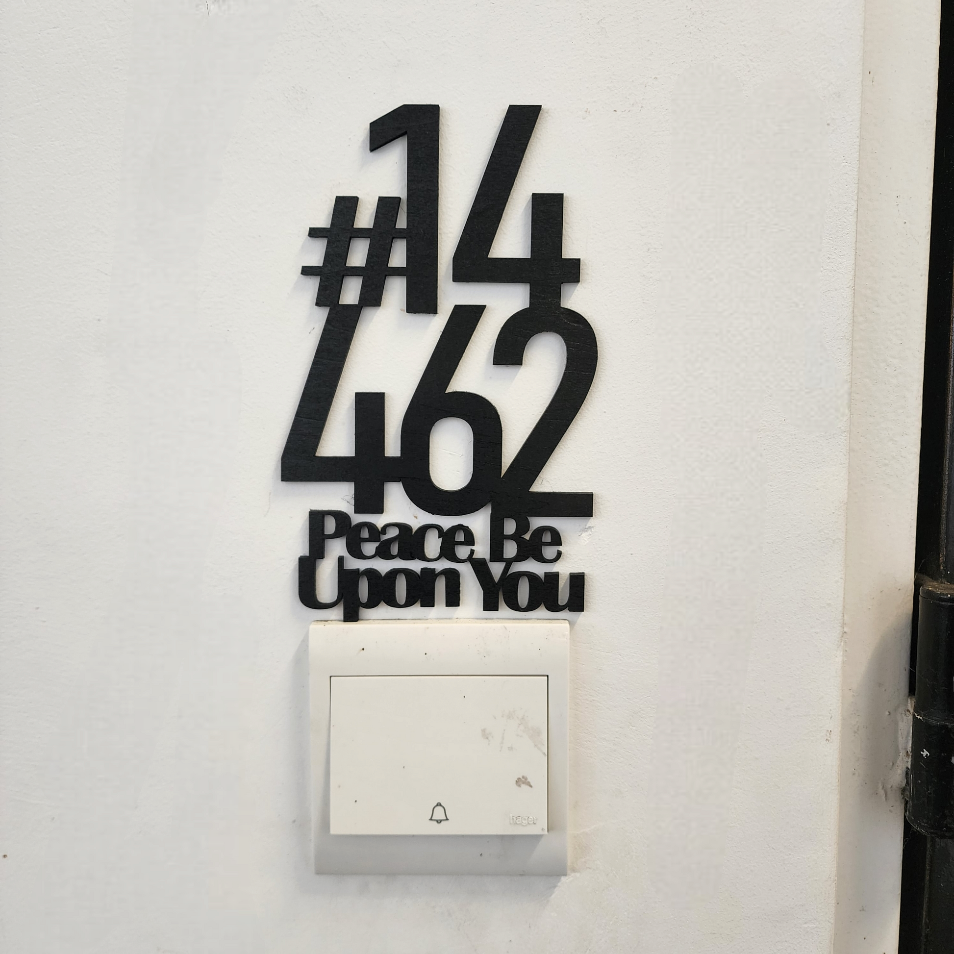 Vertical Home Unit Number